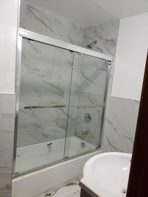 Bathroom, Glass Shower, Interior, Marble, Marble Walls