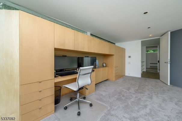Home Office, Interior, Recessed Lighting