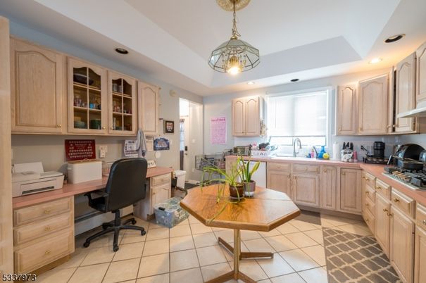 Home Office, Interior, Kitchen, Pendant Lights, Recessed Lighting