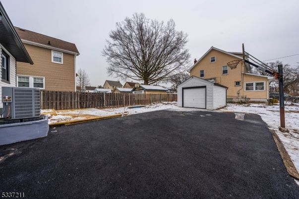 Backyard, Detached Garage, Exterior