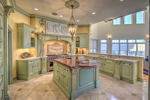 Interior, Kitchen, Pendant Lights, Recessed Lighting