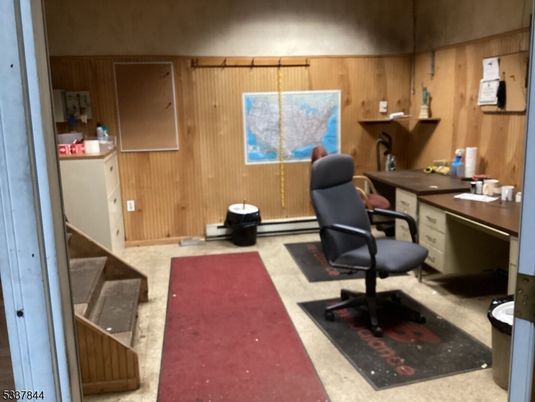 Home Office, Interior, Wooden Walls