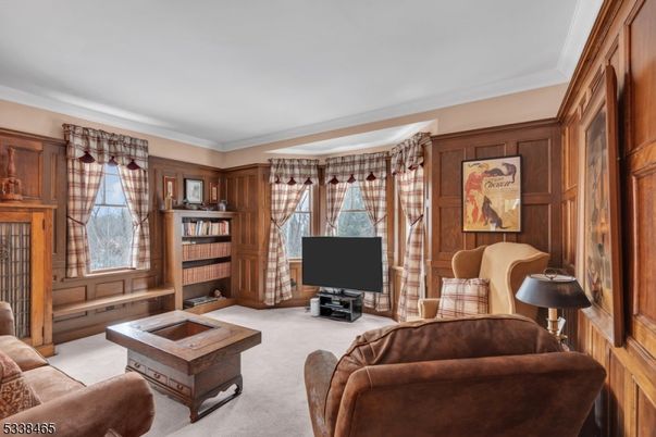 Interior, Living room, Wooden Walls