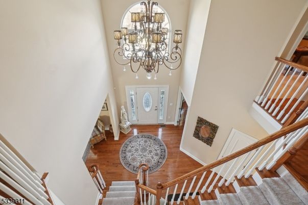 Chandelier, Interior, Wood Texture Flooring