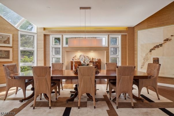 Dining room, Interior, Pendant Lights