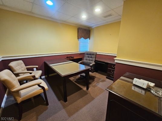 Home Office, Interior, Recessed Lighting