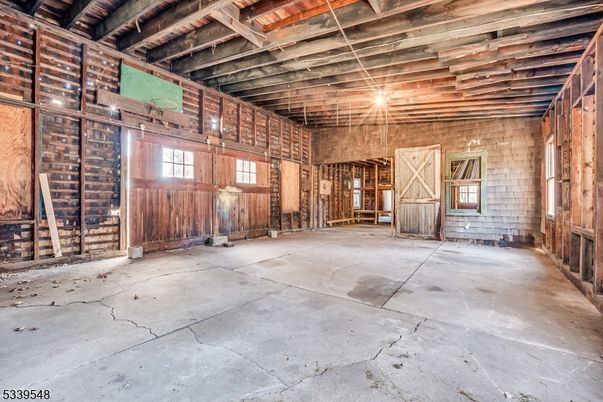 Interior, Stone Walls, Wooden Beams