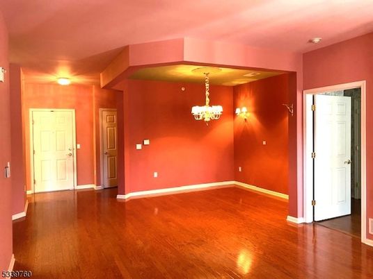 Chandelier, Empty room, Interior, Wood Texture Flooring