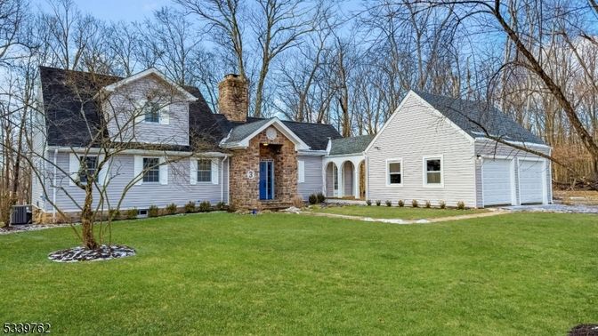 Attached, Backyard, Exterior, Facade, Cape Cod