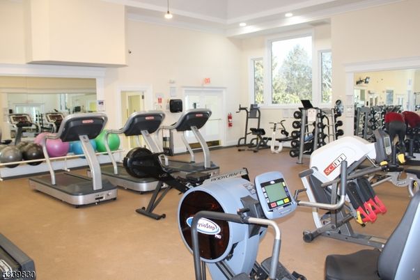 Fitness Equipment, Gym, Interior, Pendant Lights, Recessed Lighting
