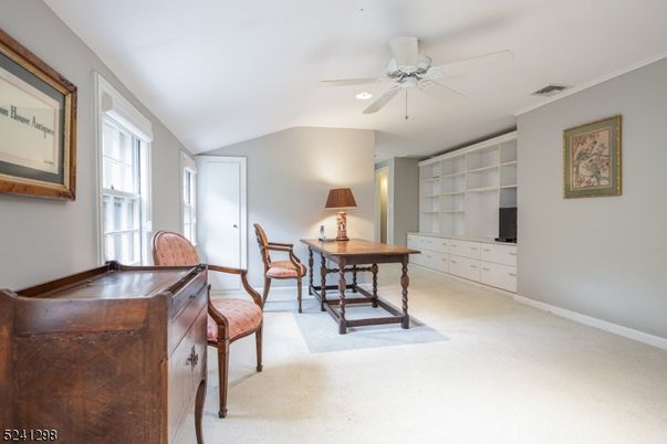 Home Office, Interior, Recessed Lighting
