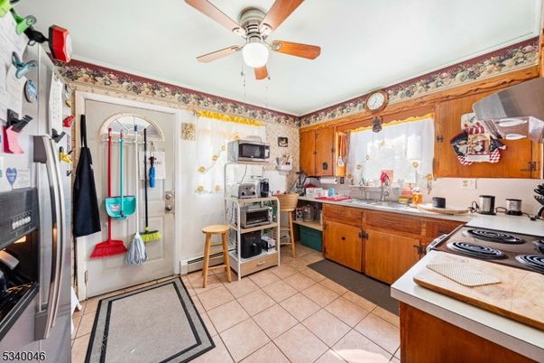 Interior, Kitchen, Tile Countertops