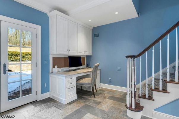 Home Office, Interior, Recessed Lighting