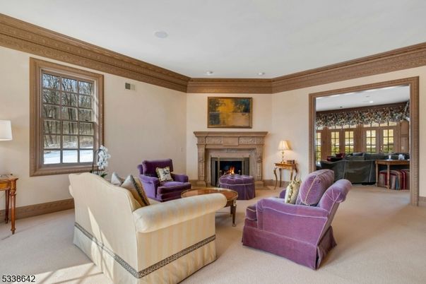 Fireplace, Interior, Living room, Recessed Lighting