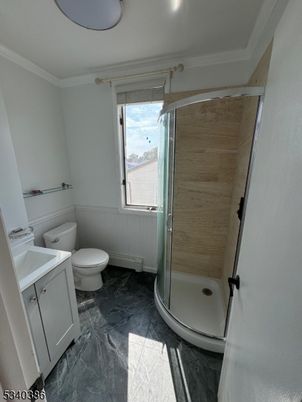 Bathroom, Glass Shower, Interior, Marble
