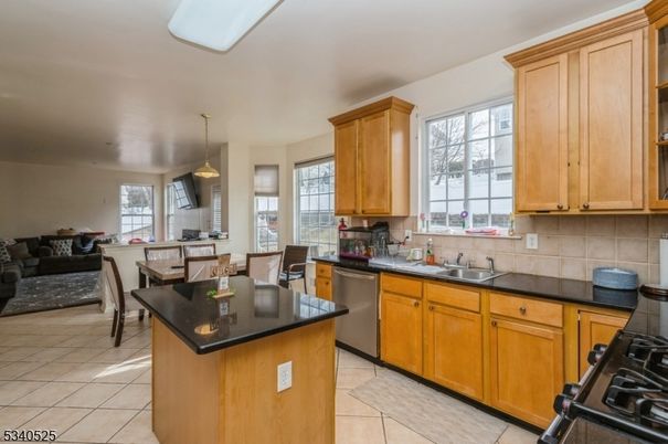 Dining room, Interior, Kitchen, Living room, Pendant Lights, Stainless Steel Appliances