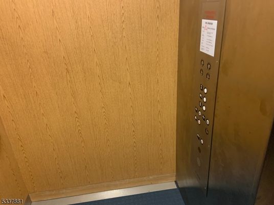 Elevator, Interior, Wooden Walls