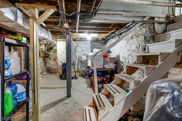 Garage, Interior, Stone Walls