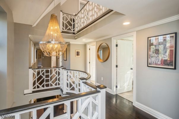 Chandelier, Interior, Recessed Lighting, Wood Texture Flooring