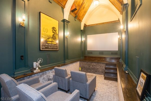Interior, Projection Screen, Theatre Room