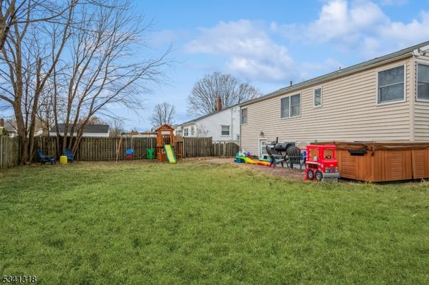 Backyard, Exterior, Hot Tub, Playground