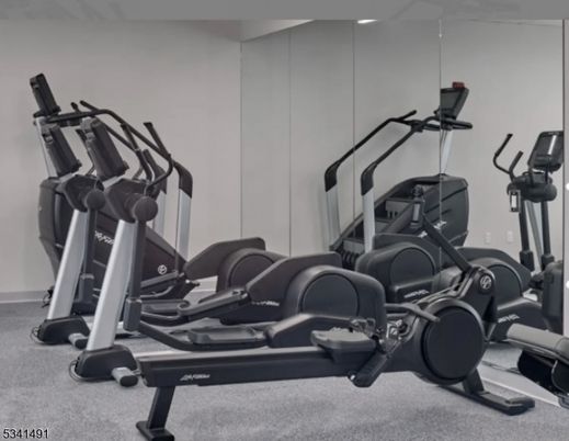 Fitness Equipment, Interior, Recessed Lighting