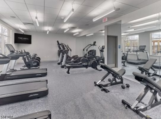 Fitness Equipment, Gym, Interior