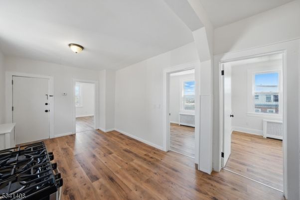 Empty room, Interior, Kitchen, Wood Texture Flooring