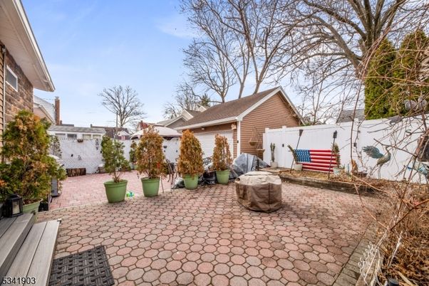 Backyard, Detached Garage, Exterior