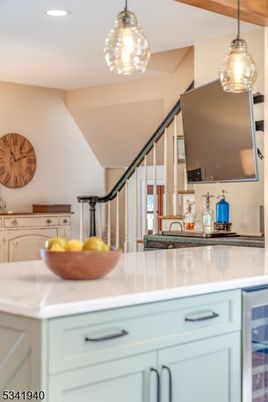 Interior, Kitchen, Pendant Lights, Recessed Lighting