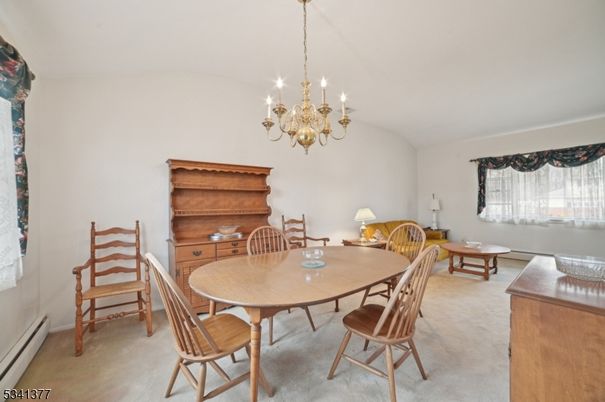 Chandelier, Dining room, Interior