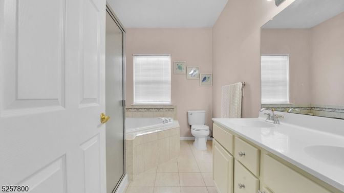 Bathroom, Dual Sink Vanities, Glass Shower, Interior