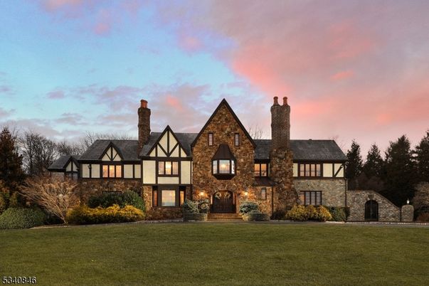 Backyard, Exterior, Facade, Tudor Revival