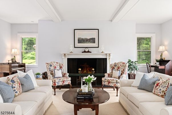 Fireplace, Interior, Living room, Piano