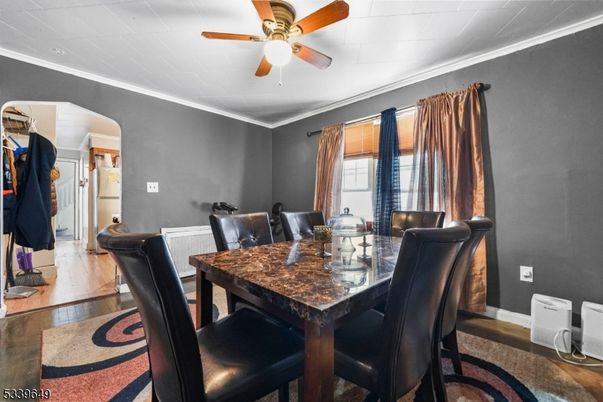 Dining room, Interior, Wood Texture Flooring