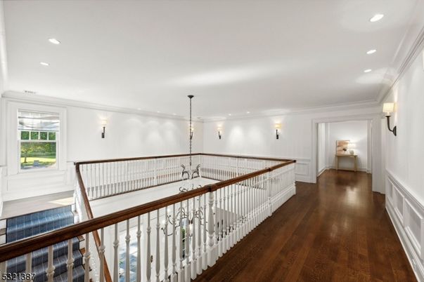 Chandelier, Interior, Recessed Lighting, Wood Texture Flooring