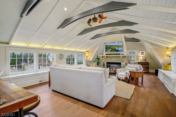 Fireplace, Interior, Living room, Wood Texture Flooring