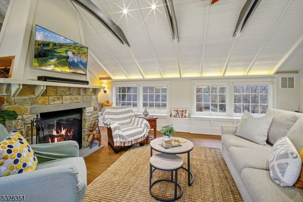 Fireplace, Interior, Living room, Wood Texture Flooring