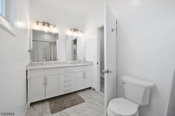Bathroom, Dual Sink Vanities, Interior, Marble