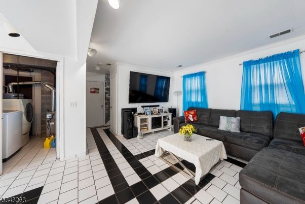 Interior, Living room, Washer