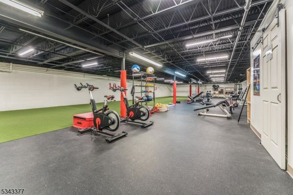 Fitness Equipment, Interior, Recessed Lighting