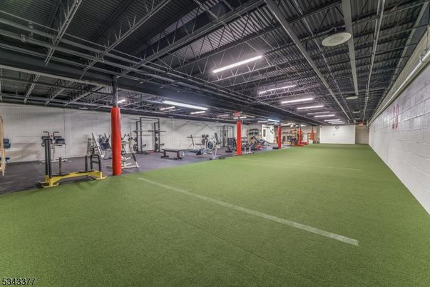 Fitness Equipment, Interior, Recessed Lighting