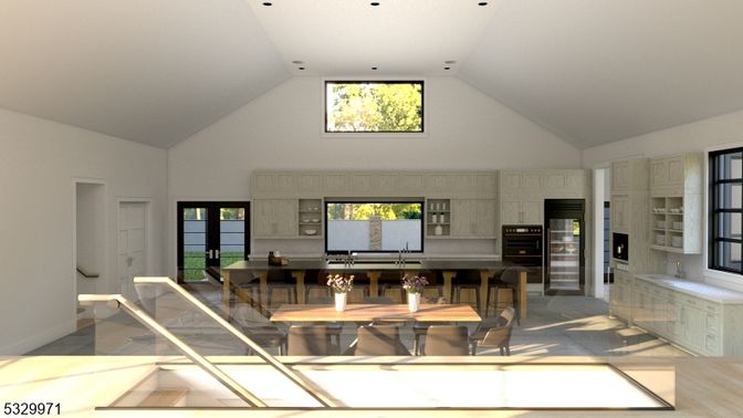 Dining room, Interior, Kitchen, Recessed Lighting, Stainless Steel Appliances