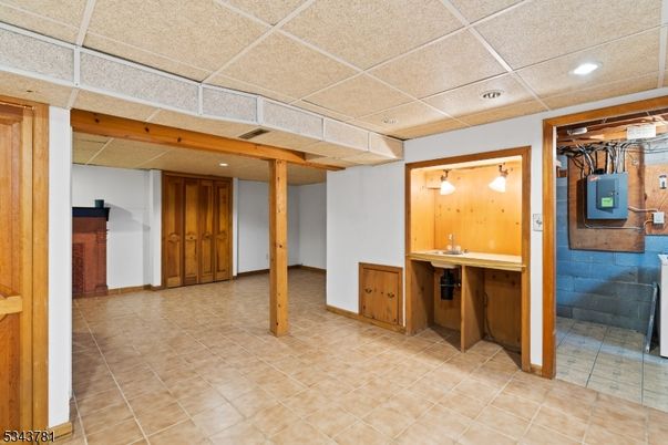Interior, Recessed Lighting, Wooden Walls