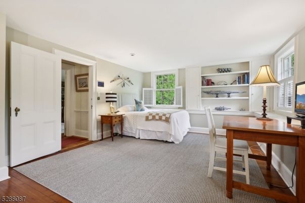 Bedroom, Home Office, Interior, Wood Texture Flooring