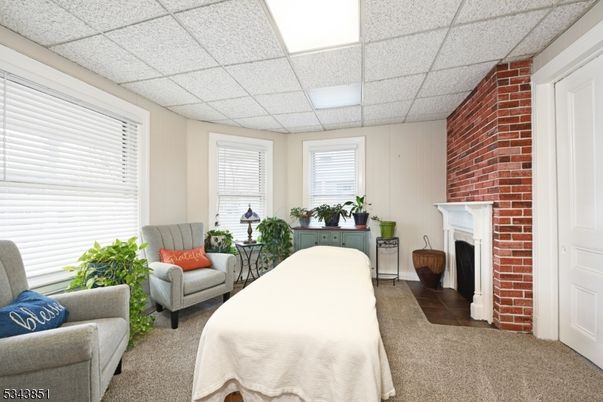 Bedroom, Fireplace, Interior, Stone Walls
