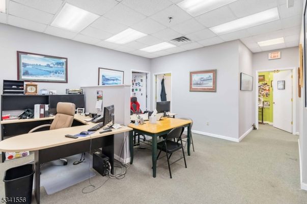 Home Office, Interior, Recessed Lighting