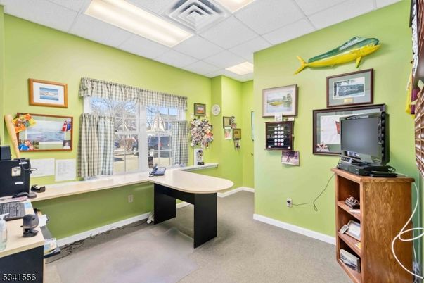 Home Office, Interior, Recessed Lighting