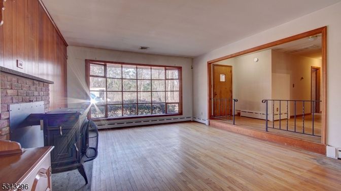 Fireplace, Interior, Wood Texture Flooring