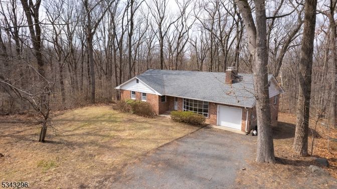 Attached, Backyard, Exterior, Facade, Brick Facade, Cape Cod